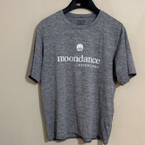Patagonia Capilene Cool Daily Gray Graphic Men's T-Shirt Size L Outdoor Athletic